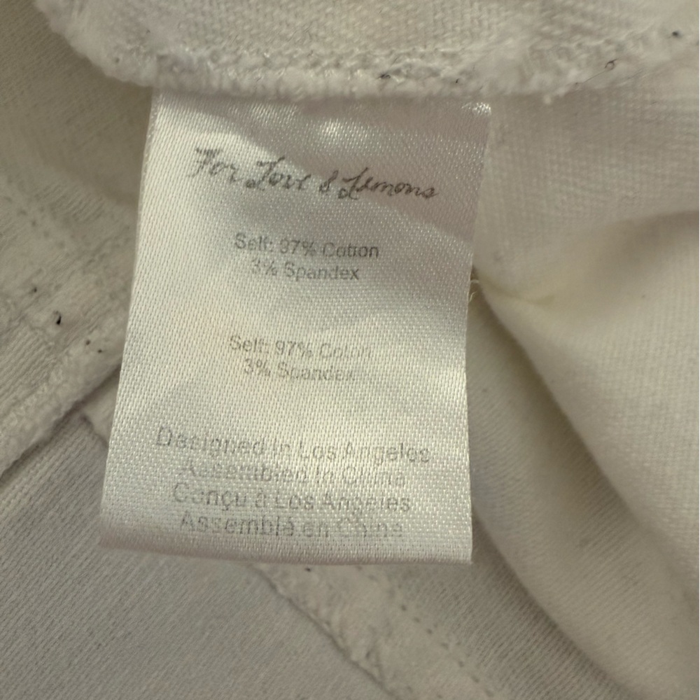 FOR LOVE & LEMONS Monika Overalls Mini Skirt White Size XS - Picture 6 of 11
